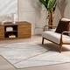 preview thumbnail 21 of 49, Nuloom Skylar Modern Abstract Area Rug 4' x 6' - Light Brown