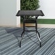 preview thumbnail 17 of 23, Patio Festival 4-Person Outdoor Bar Height Bistro Dining Set