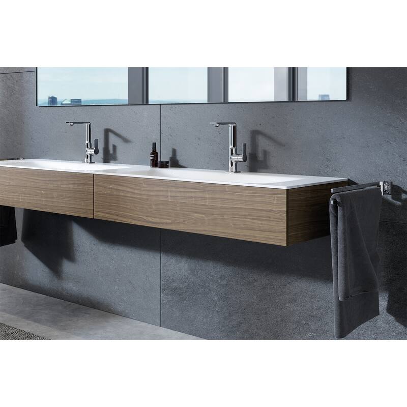 Grohe 23 858 1 Allure New 1.2 GPM Single Hole Bathroom Faucet with