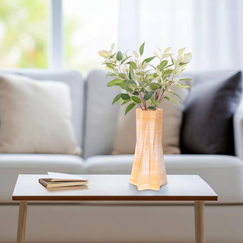 Linnet Grooved Vase- Short