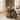 Barrel End Table Countryside Farmhouse Side Table with Storage, Round Accent Table for Living Room Bedrrom
