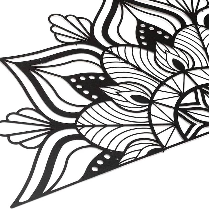 Sutra Mandala Metal Wall Art,