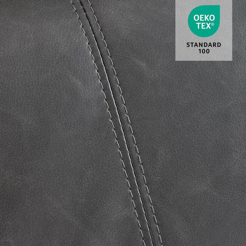 MCombo Electric Power Lift Recliner Chair Sofa with Massage and Heat, 3 Positions, USB Ports, Faux Leather 7040