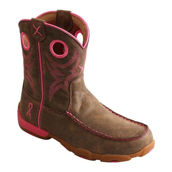 neon pink cowboy boots