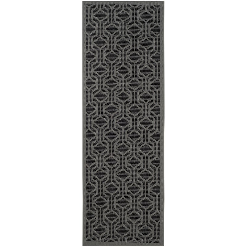 SAFAVIEH Courtyard Jeanine Indoor/ Outdoor Waterproof Patio Backyard Rug