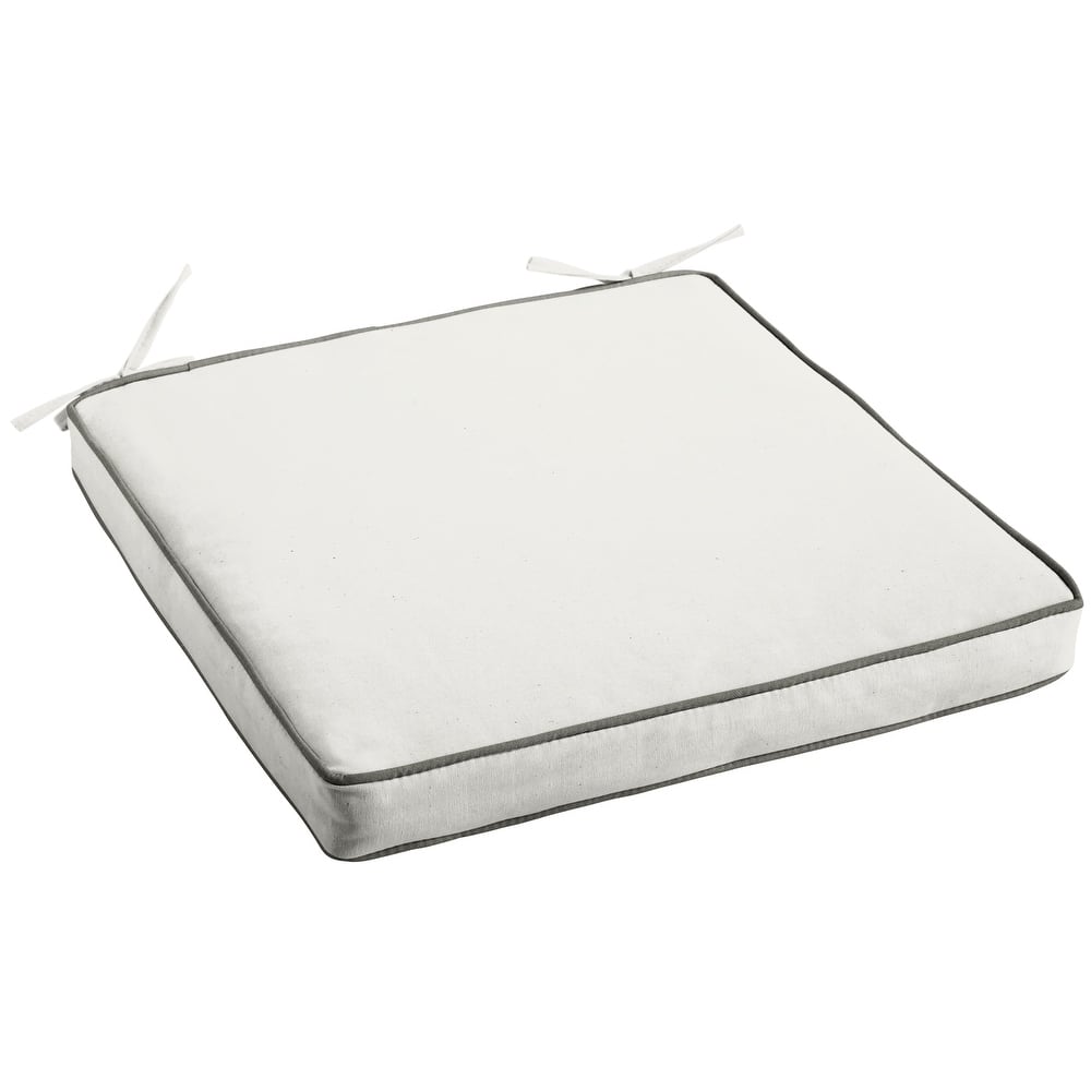 Sorra Home Sunbrella Outdoor Corded Chair Cushion