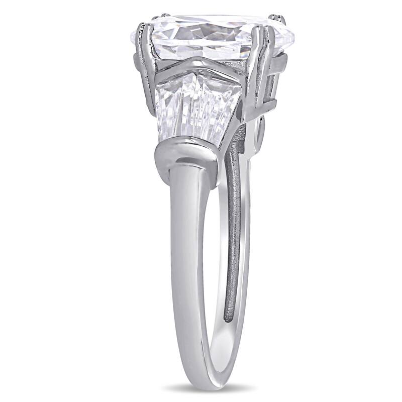 Miadora 6 1/2 CT TGW Multi-Cut Cubic Zirconia Ring in Sterling Silver