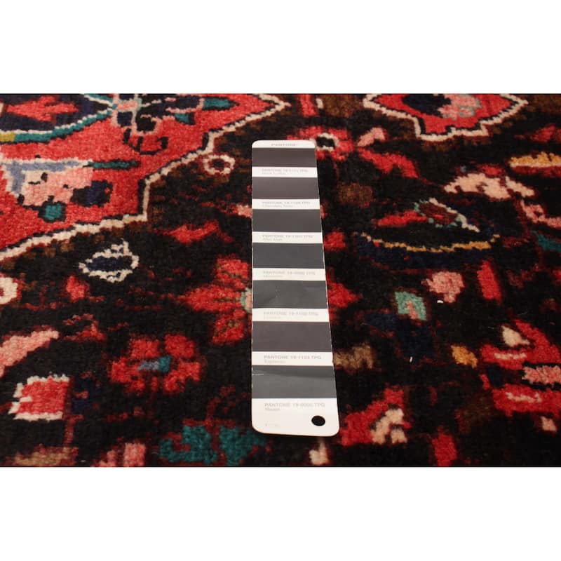 ECARPETGALLERY Hand-knotted Anadol Black Wool Rug - 3'5 x 9'11
