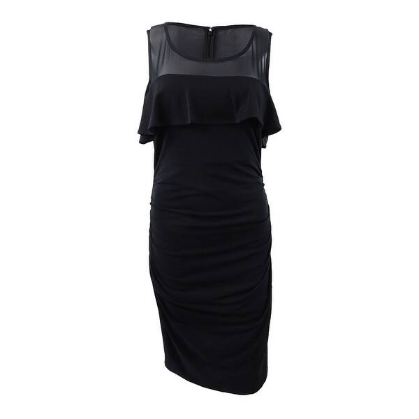 Shop Inc International Concepts Women S Ruffled Illusion Dress S