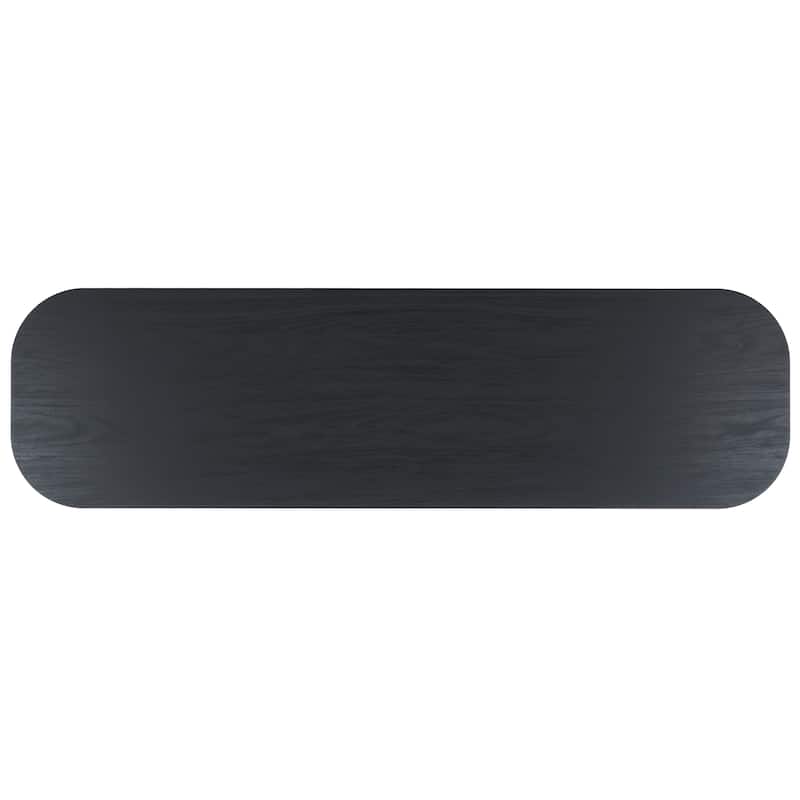 SAFAVIEH Home Tealla 2 Tambour Door Sideboard/Media Stand. - 63Wx18Dx32H