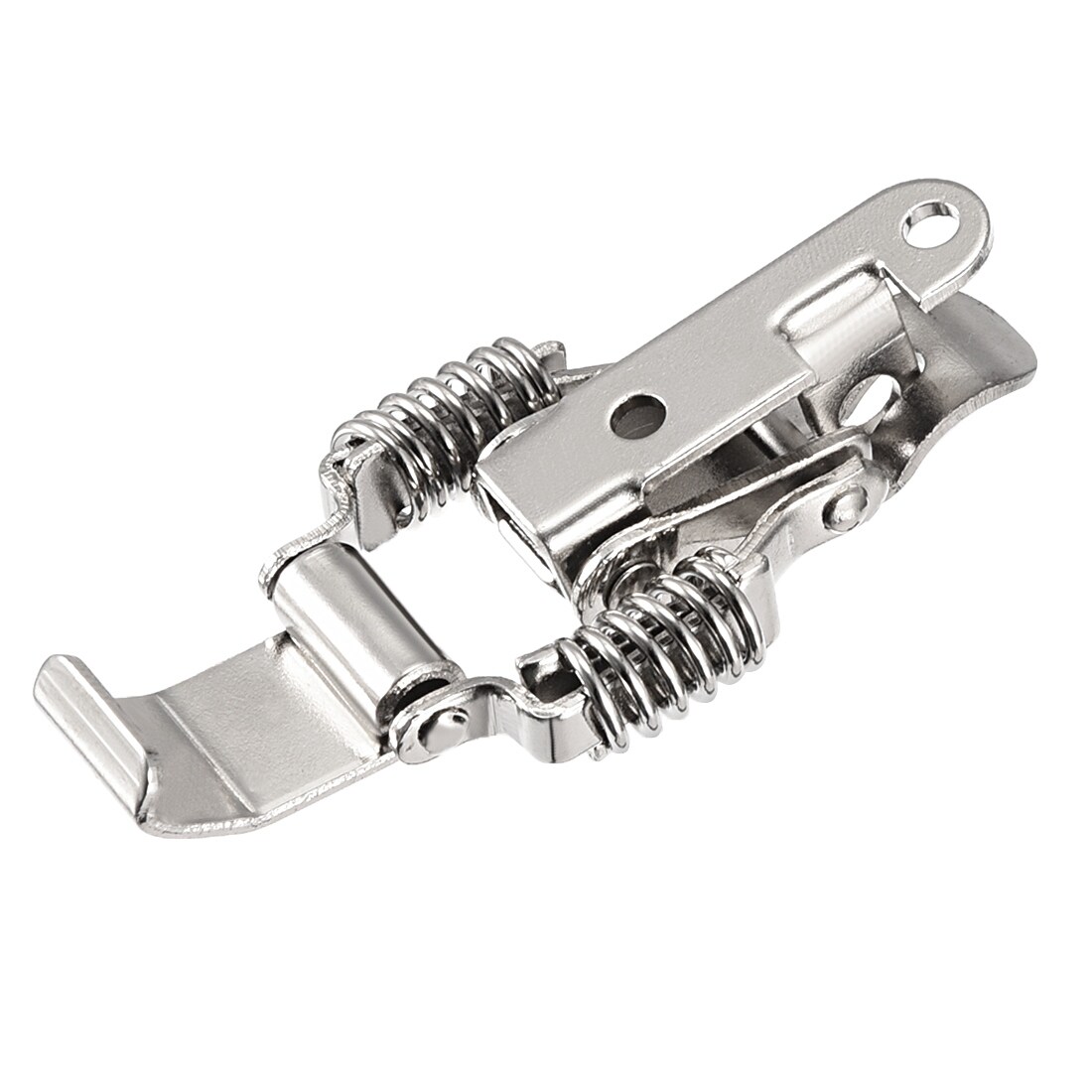 2.87 SUS304 Stainless Steel Draw Toggle Latch with Spring-steel Hook - 2  Pcs