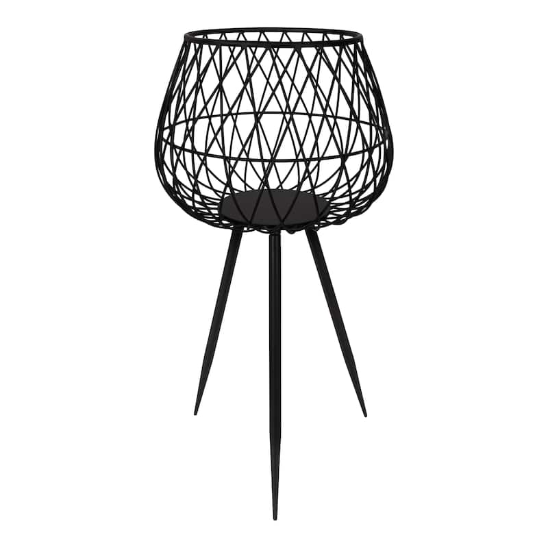 Kate and Laurel Jodette Freestanding Planter - 13x13x24