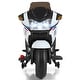 preview thumbnail 2 of 4, 12V Kids Ride On Motorcycle Electric Motor Bike-White - White