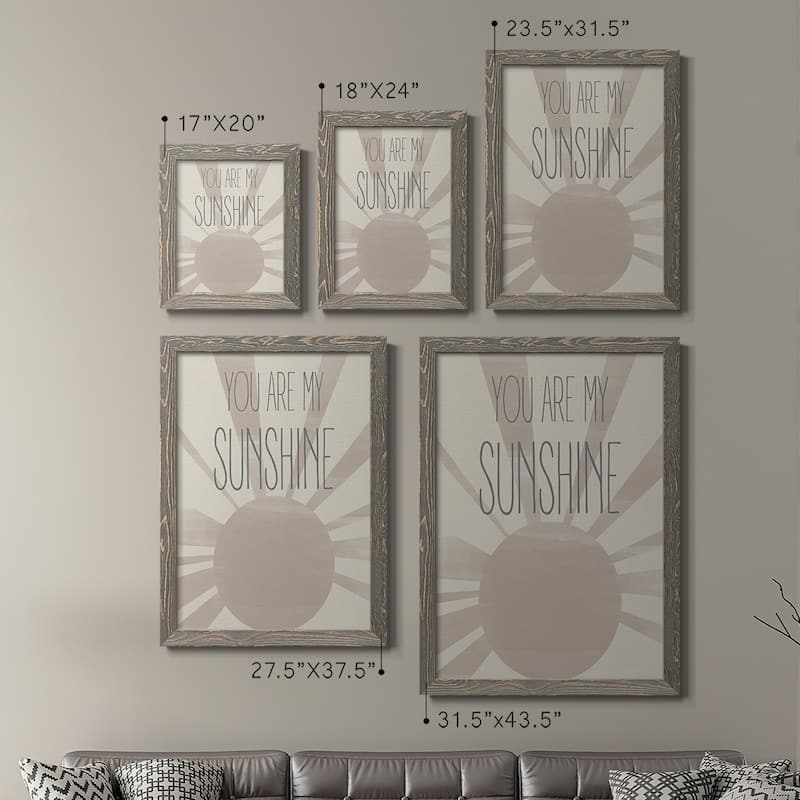 Sunshine-Premium Framed Canvas - Ready to Hang