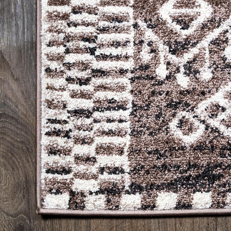 JONATHAN Y Aksil Modern Tribal Geometric Area Rug