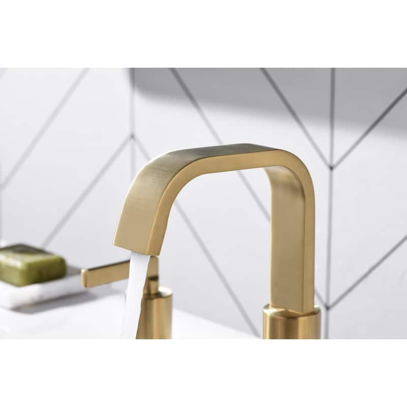 Ultra Faucets Ardua Collection Two-Handle Widespread Lavatory Faucet