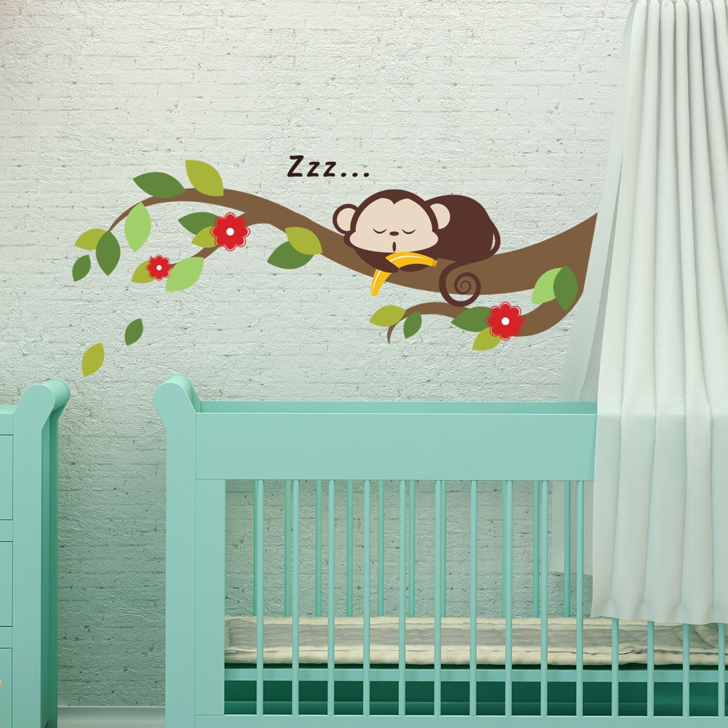 monkey nursery decor