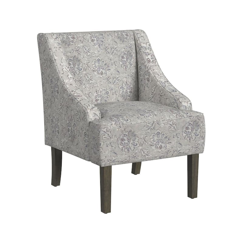 Porch & Den Holman Upholstered Swoop Arm Chair