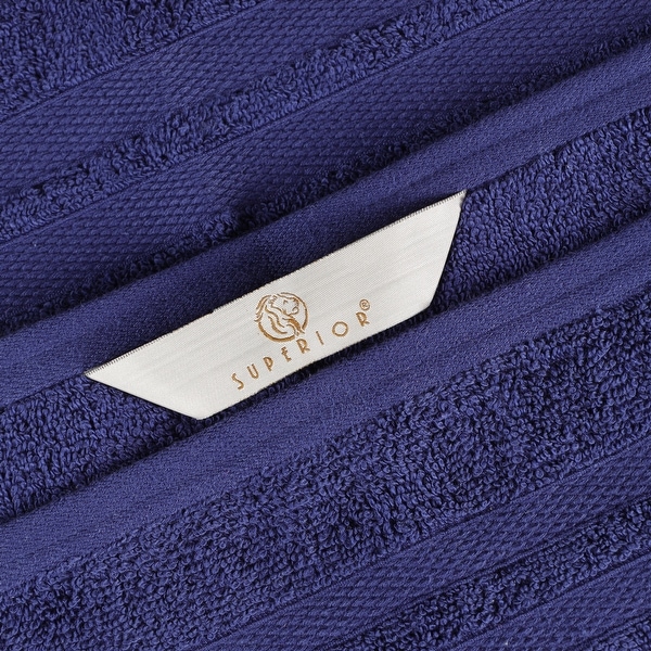 600+ GSM Turkish Cotton 6 pc Bath Towel Set by Madison Park Signature