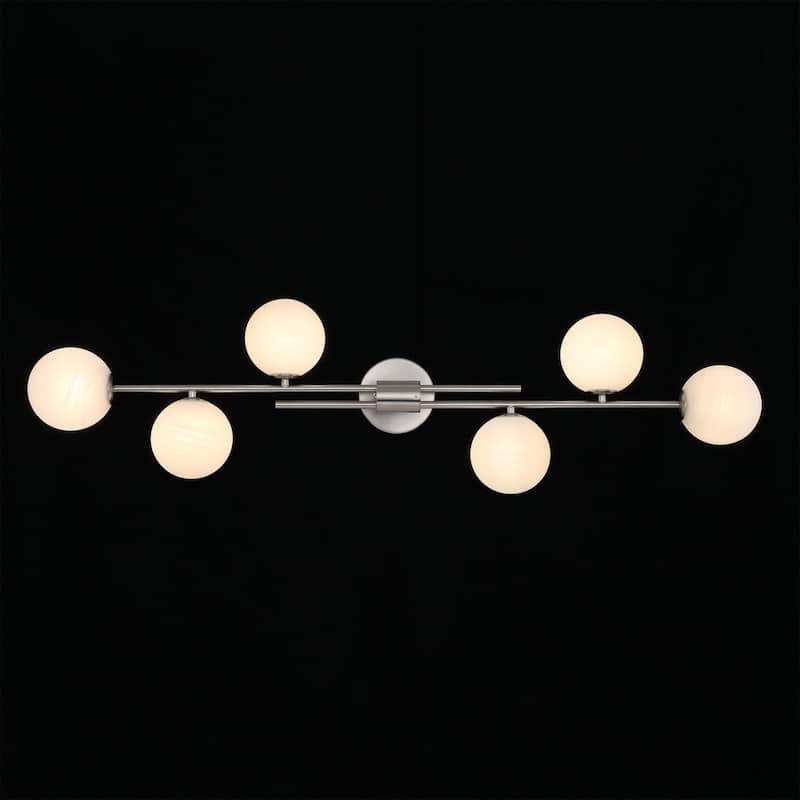 Acroma 6 - Light Modern/Contemporary Vanity Light - 6-light