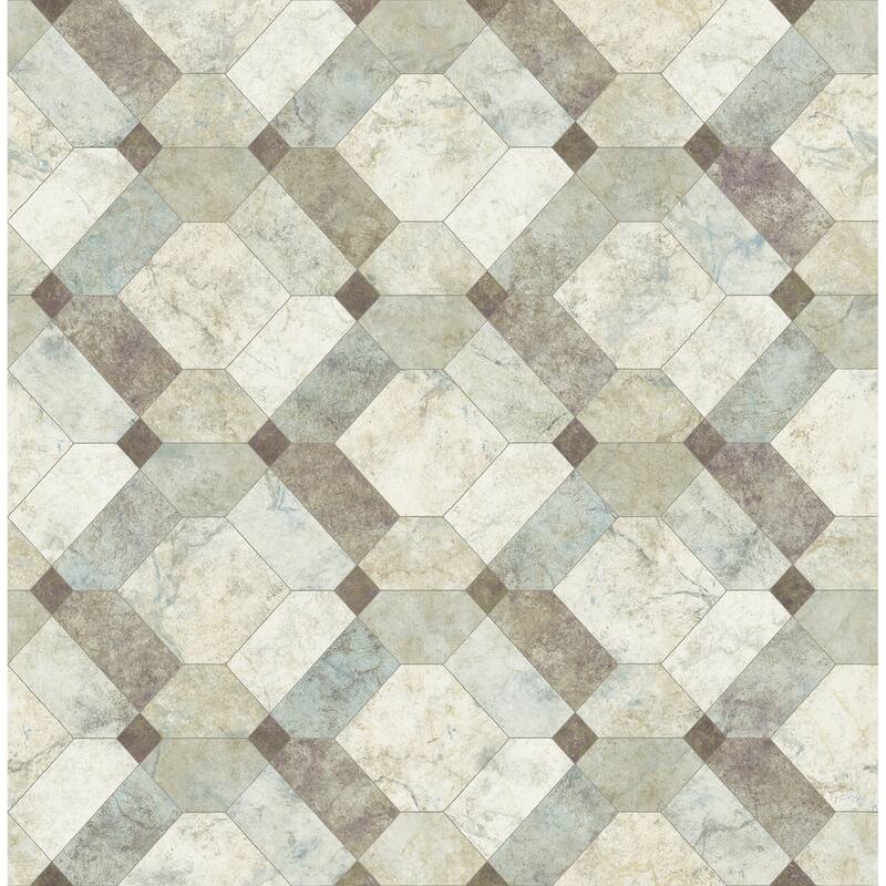Ventura, Devonshire Light Marble, 33 FT. L x 20.5In. W Wallpaper Roll