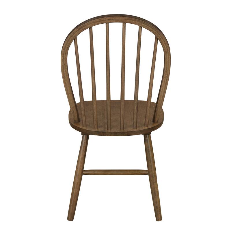 Declan Farmhouse High Back Spindle Dining Chairs (Set of 2) by Christopher Knight Home - 36"H