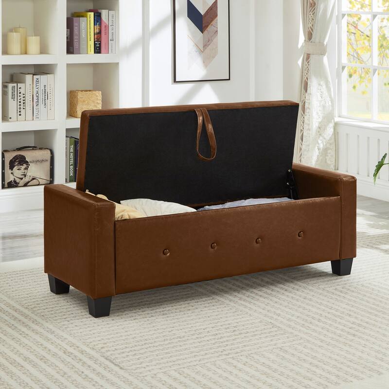 Bench with Storage, Bench for Bedroom,Living Room,Hallway