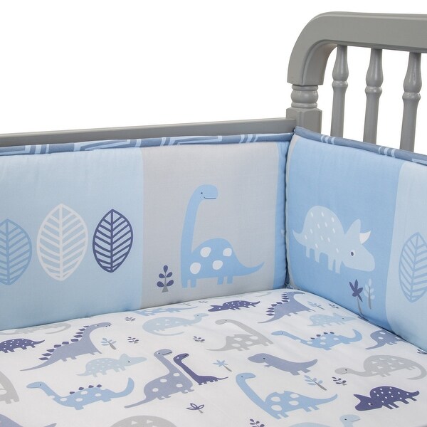 dinosaur cot bumper