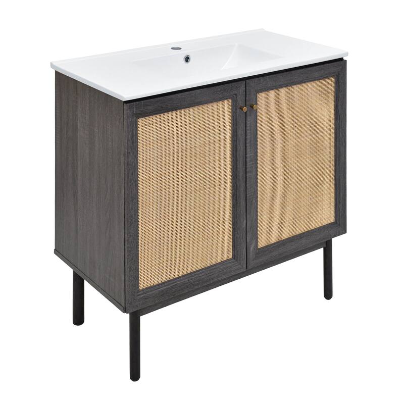 Classe Bathroom Vanity in Oak