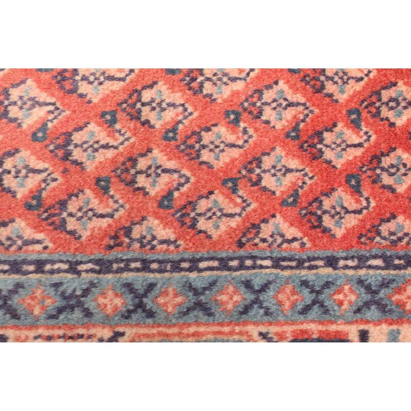 ECARPETGALLERY Hand-knotted Andelz Red Wool Rug - 3'1 x 6'1