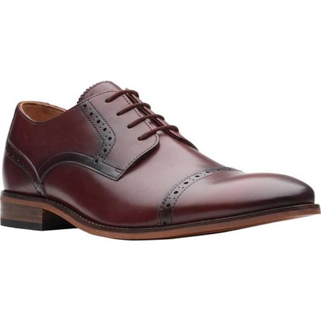 bostonian burgundy leather dress shoes