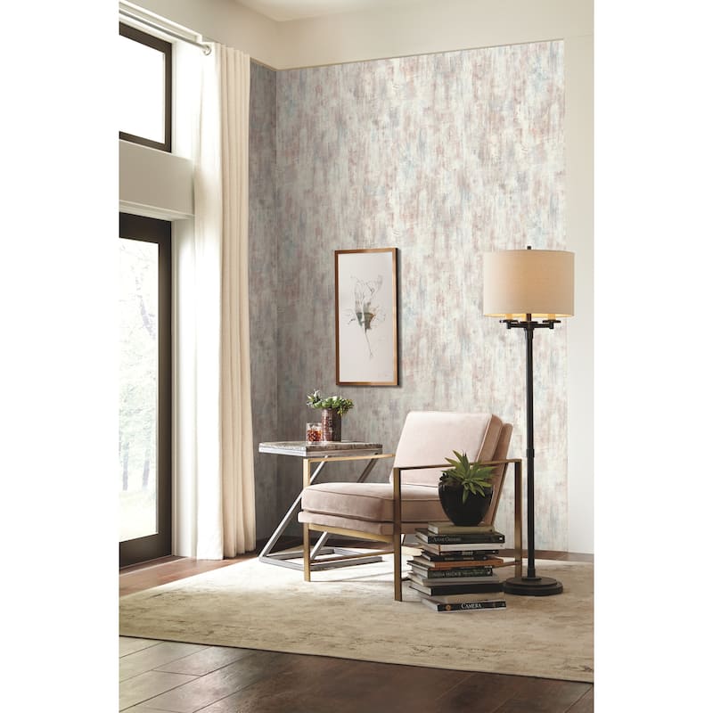 Concrete Patina Mutlicolor & Grey Wallpaper - Bed Bath & Beyond - 39951652
