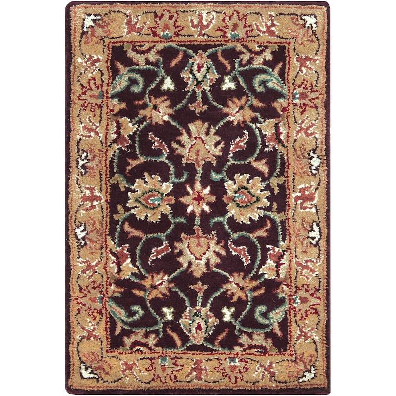 Livabliss Caesar Updated Traditional Border Area Rug.