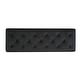 preview thumbnail 13 of 12, Modern Design Upholstered Button Tufted Bench, Durable Iron Frame, Black and Bronze