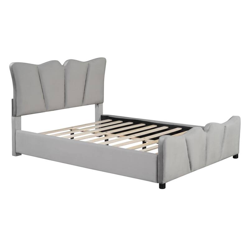 Modern Upholstered Platform Bed
