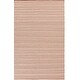 preview thumbnail 4 of 26, Hand-Woven Lothian Stripe Reversible Wool Area Rug - 8' x 11'