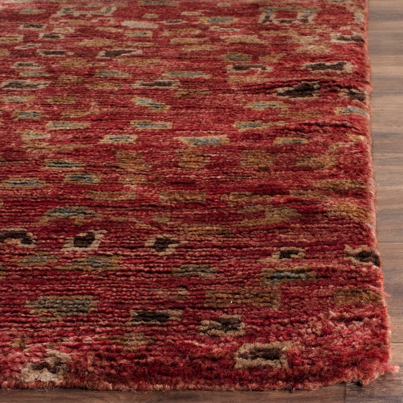 SAFAVIEH Hand-knotted Tangier Hafren Modern Wool Rug