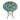 Teamson Home - Outdoor 18 Inch Solar Glass Birdbath - Peacock