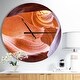 preview thumbnail 7 of 8, Designart 'Antelope Canyon Inside View' Oversized Modern Wall CLock