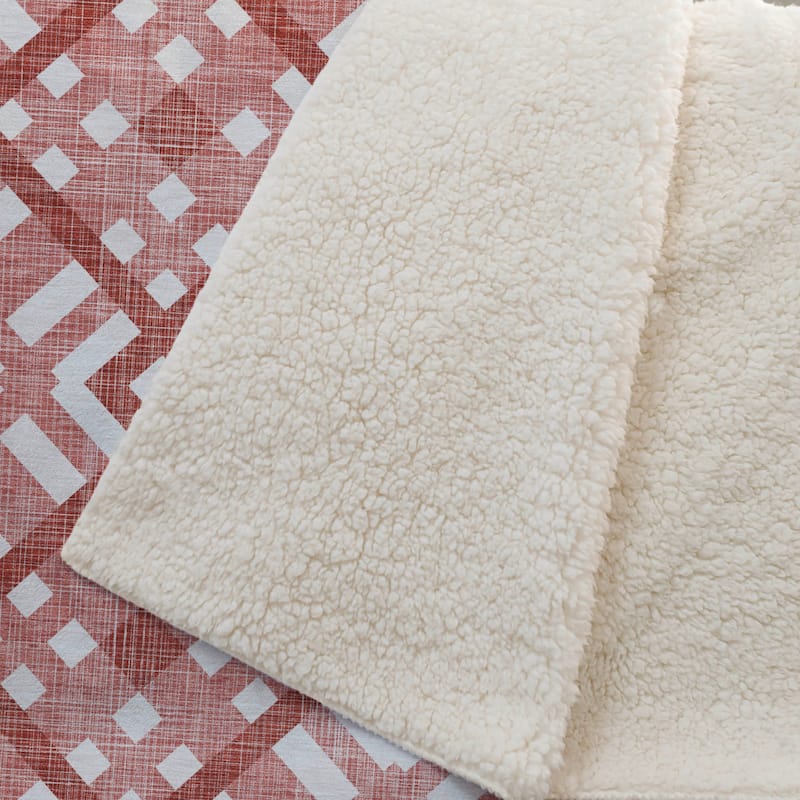 Premium Machine Washable Contemporary Geo Sherpa Throw Blanket