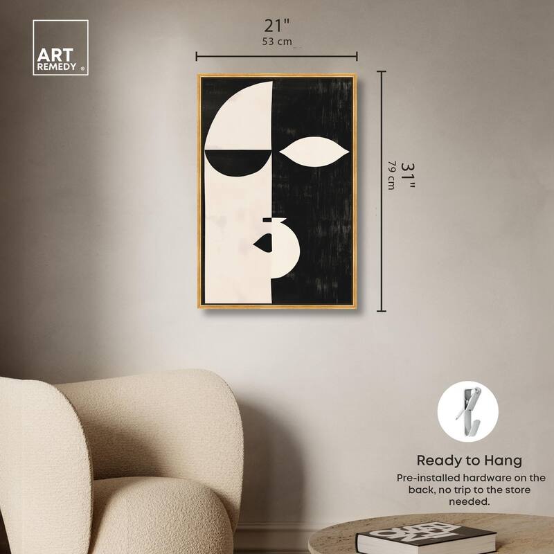 Divided Self I Canvas by Art Remedy
