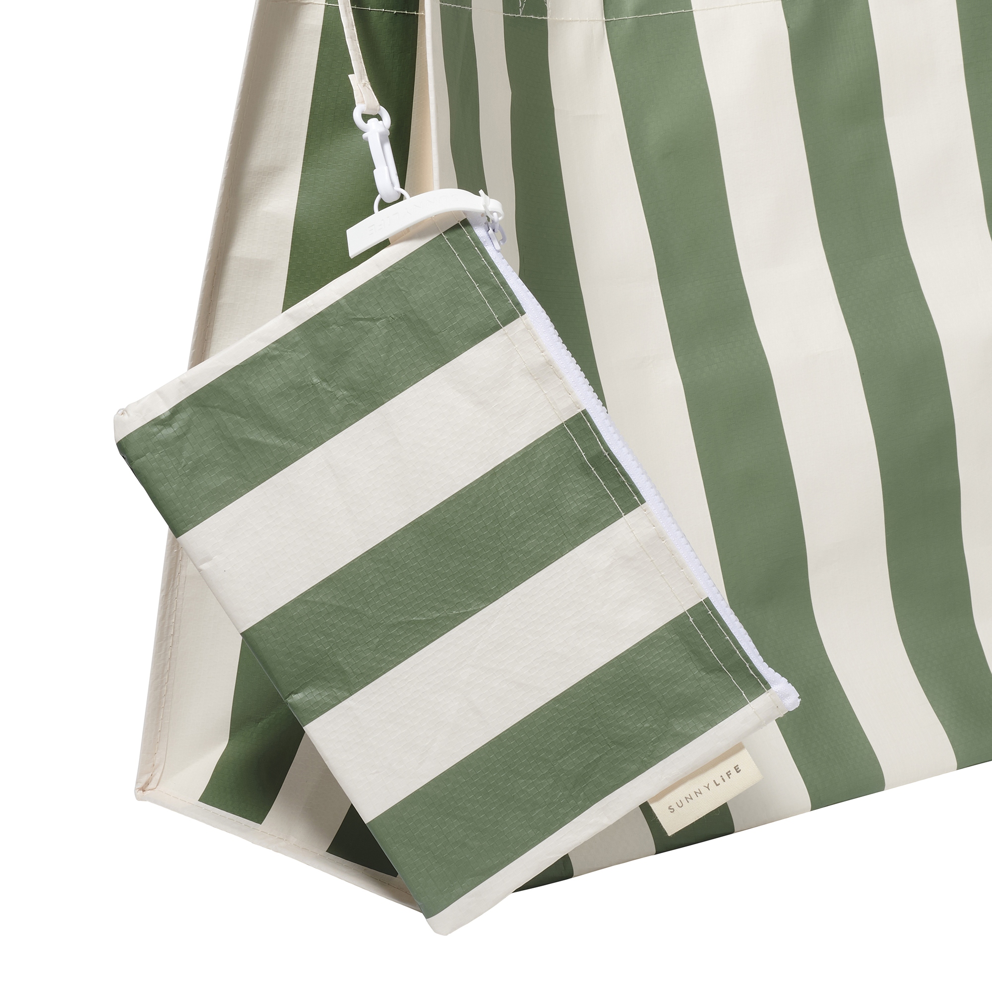 SunnyLife Carryall Beach Bag Stripe Green One Size Shopbop
