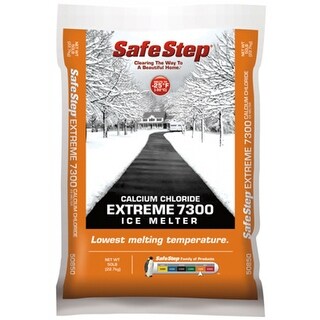 Shop Safe Step 50850t Calcium Chloride Extreme 7300 Ice Melter 50 Lbs On Sale Overstock 24328552