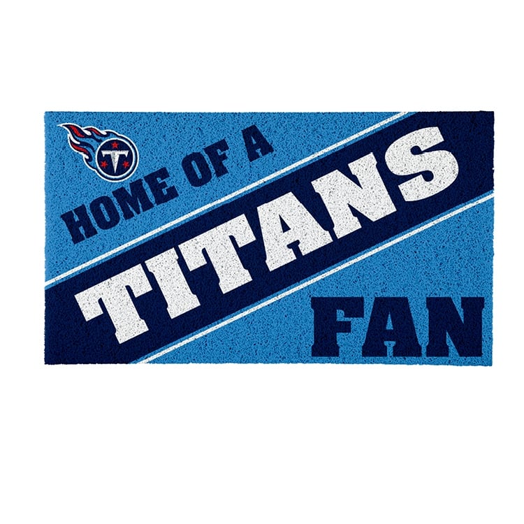 Tennessee Titans PVC Door Mat - Multi-Color