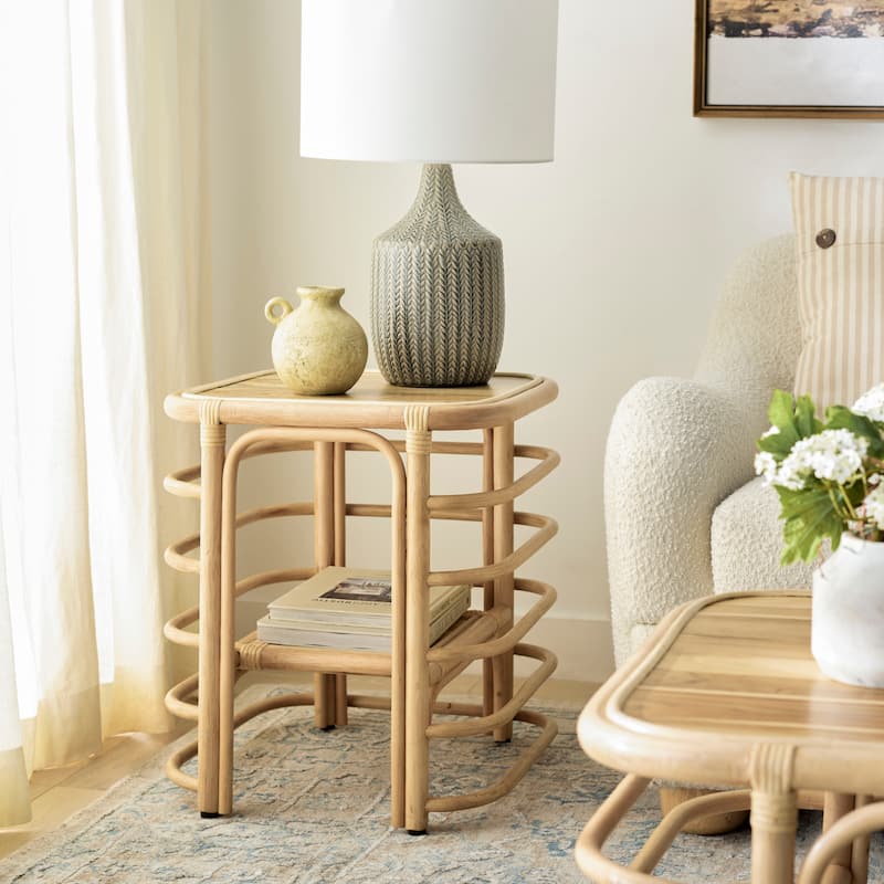 SAFAVIEH Home Maestro Accent Table - 19"W x 19"D x 22"H