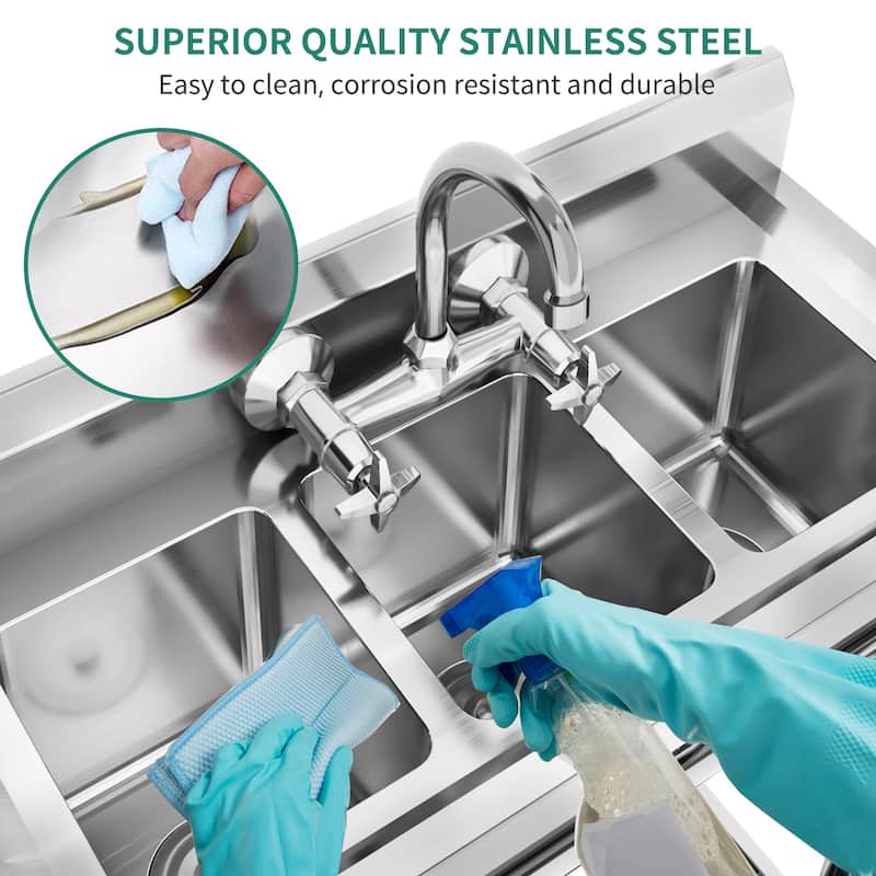 Stainless Steel Commercial Kitchen&Laundry Sink