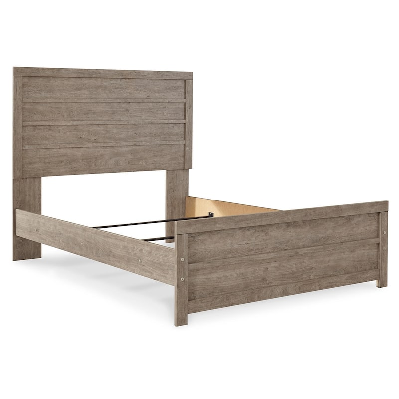 Signature Design by Ashley Balnain Grey Panel Bed