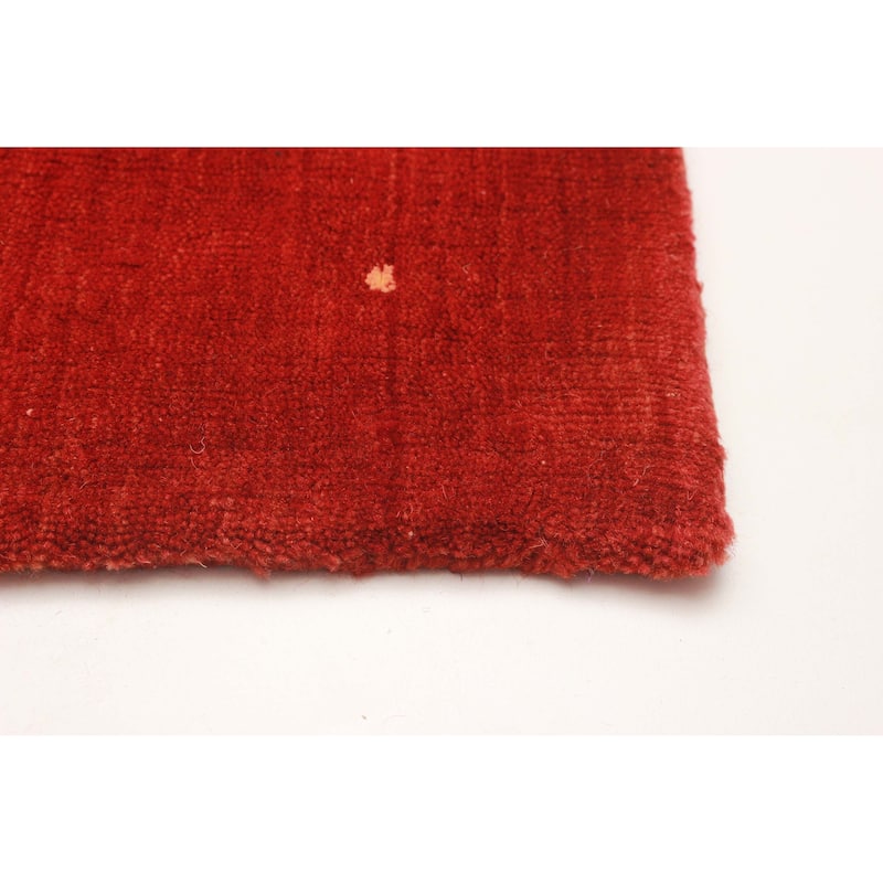 Kashkuli Gabbeh Red Rug 4'8" x 6'6" - 4'8 x 6'6