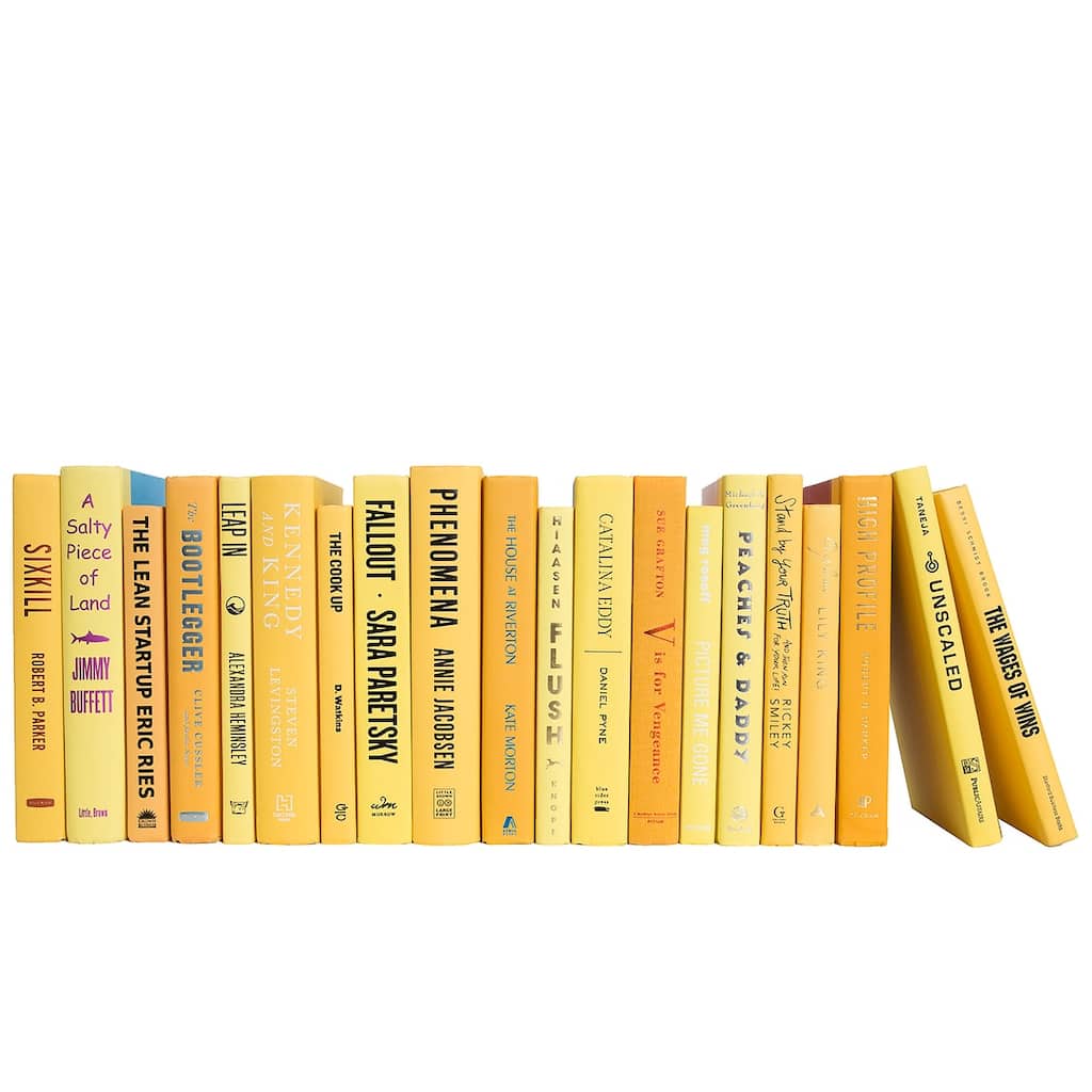 Books Yellow Decorative Accessories: Daffodil Color By The Foot