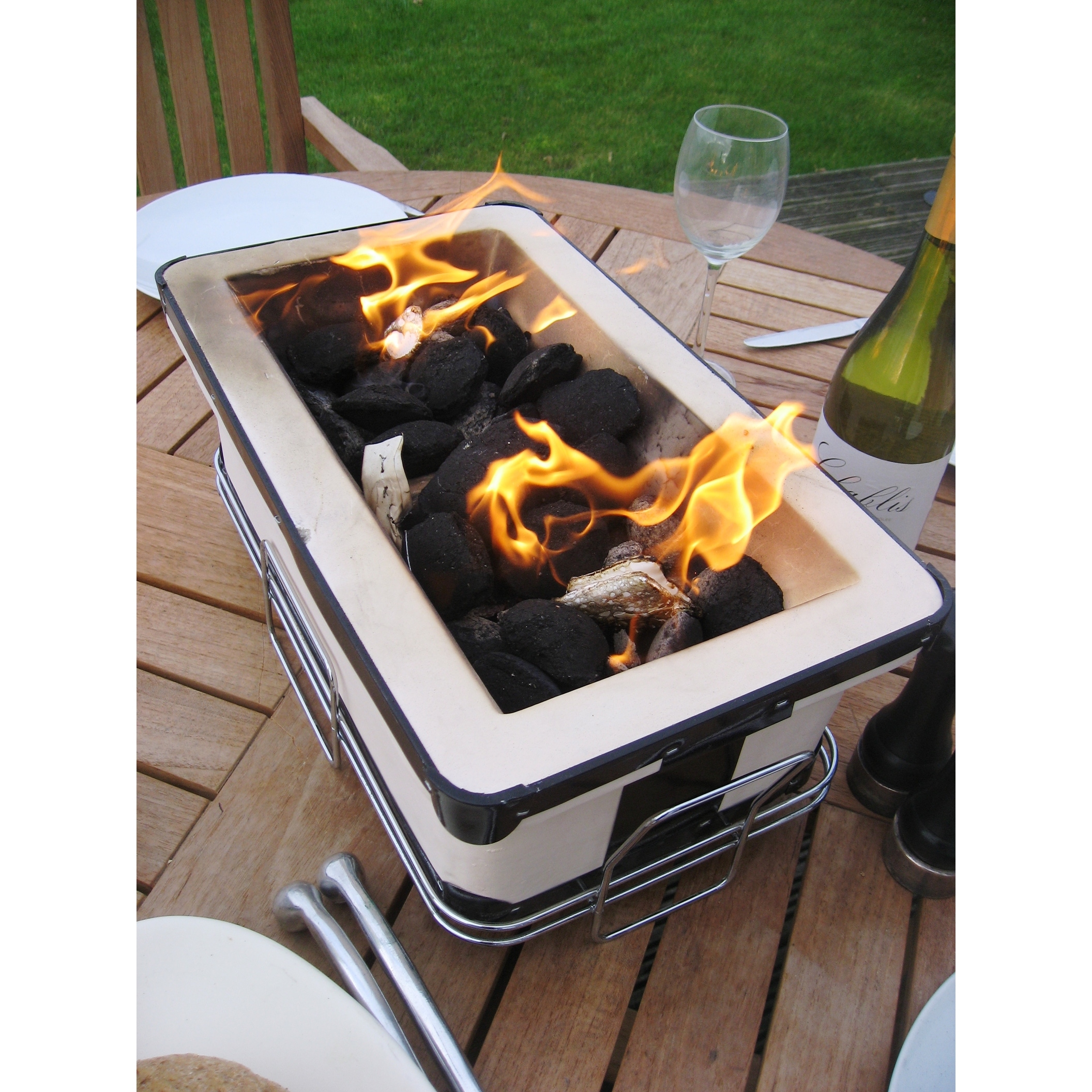 Fire sense large store yakatori charcoal grill